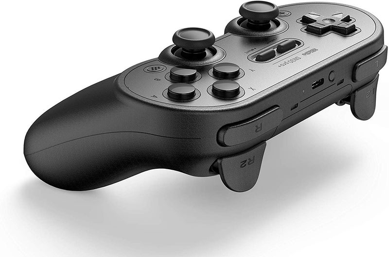 8Bitdo Sn30 Pro+ Bluetooth Controller Wireless Gamepad for Switch, PC, macOS, Android, Steam and Raspberry Pi (Black Edition) - Image 4