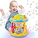 M SANMERSEN Baby Boys Toys 612 Months Babies Ocean Rotating Lights Up Musical Toys for 06 1218 Months Newborn Infant Crawling Tummy Time Toys 1 2 3 Baby Birthday Blue - Image 4
