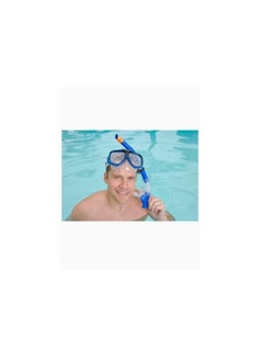 Generic Mask Snorkeling Gear Kids Adult Snorkel Mask Dive Goggles Silicone Swim Glasses Scuba Free Diving Spearfishing Anti-Leak Anti-Fog Neoprene Strap Cover  - Image 1