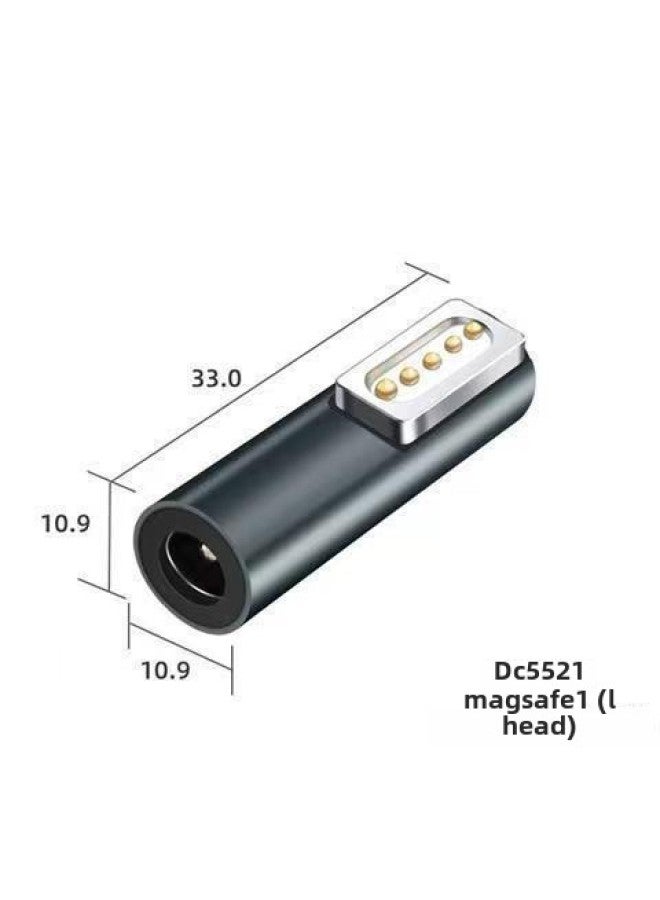 Typec Transfer MAGsafe21 Is Suitable For Apple Notebook Computer Pd Decoy Magnetic Fast Charging Line Adapter 100W-Color:5521 Mother ]  - Image 1