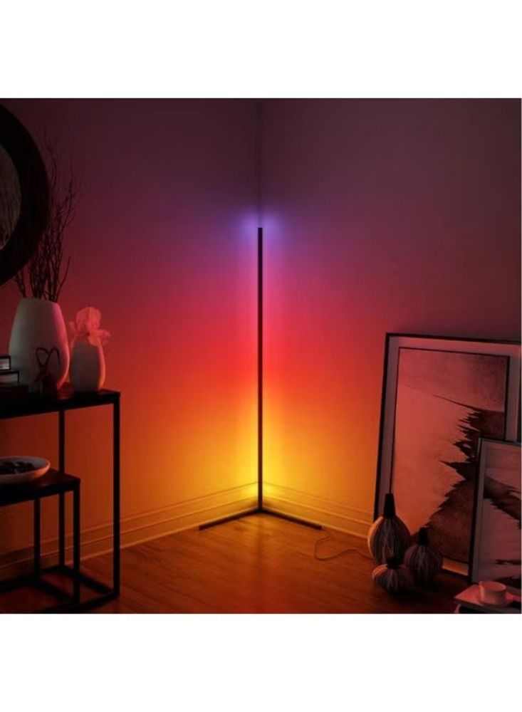 Dreamzon Remote Control LED Light Corner Lamp Multicolour 142cm - Image 1