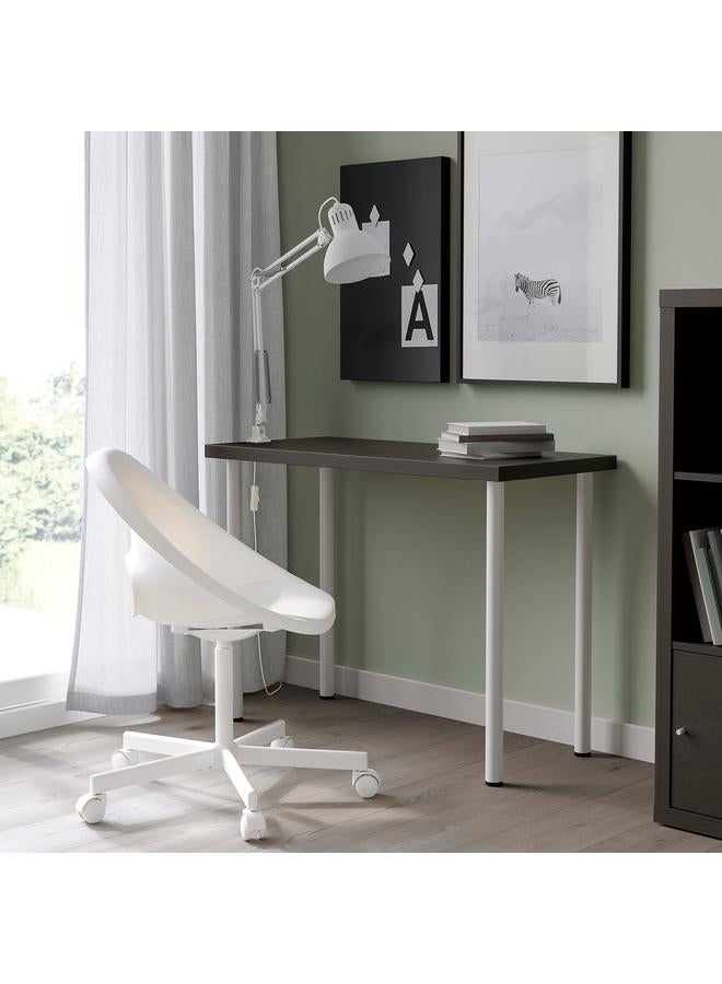 Zaboon Table, Black-Brown/White, 100X45 Cm - Image 2