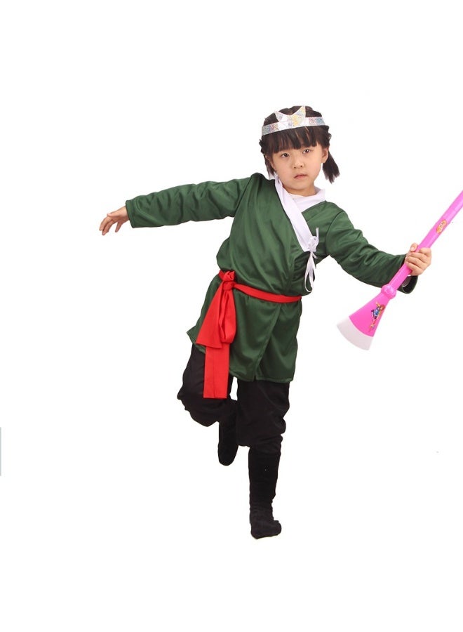 NIBEMINENT Adult and children's performance costumes: Journey to the West costumes, Tang Seng, Sun Wukong, Zhu Bajie, Sha Seng stage costumes - Image 1