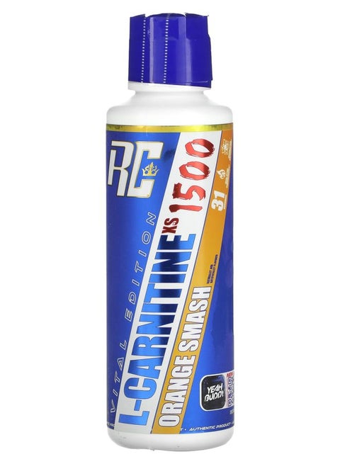 RONNIE COLEMAN Vital Edition L-Carnitine XS 1500 Orange Smash 16 fl oz (473.28 ml) | Best Price Qatar | Doha RONNIE COLEMAN Vital Edition L-Carnitine XS 1500 Orange Smash 16 fl oz (473.28 ml) | Best Price Qatar | Doha