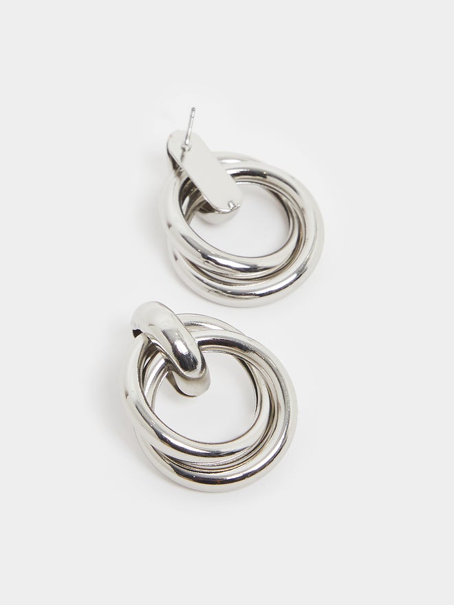 Styli Styli Dual Circle Earrings  - Image 3