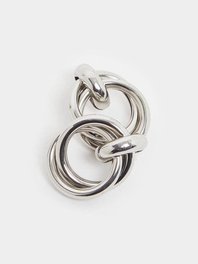 Styli Styli Dual Circle Earrings  - Image 4