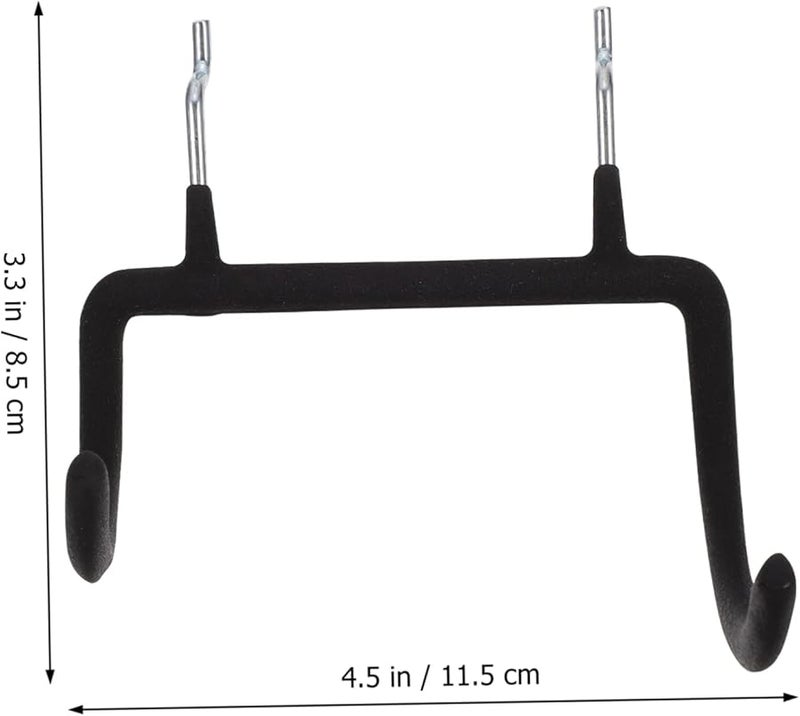 خطافات حائطية ثقيلة من لوحة التثقيب 4 قطع حامل مثقاب قوي حامل عرض - Image 4
