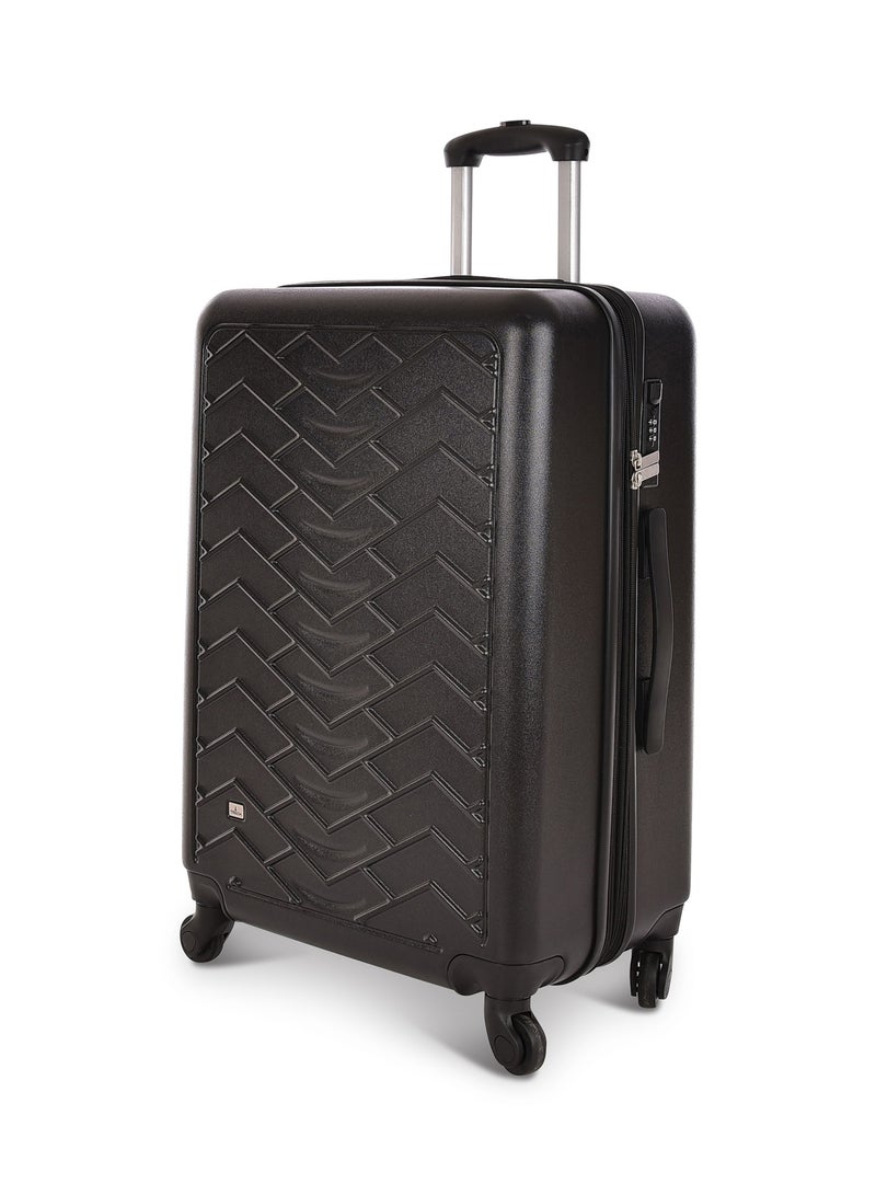 تراك طقم حقائب ترولي بعجلات  بثلاث قطع أسود - Image 4