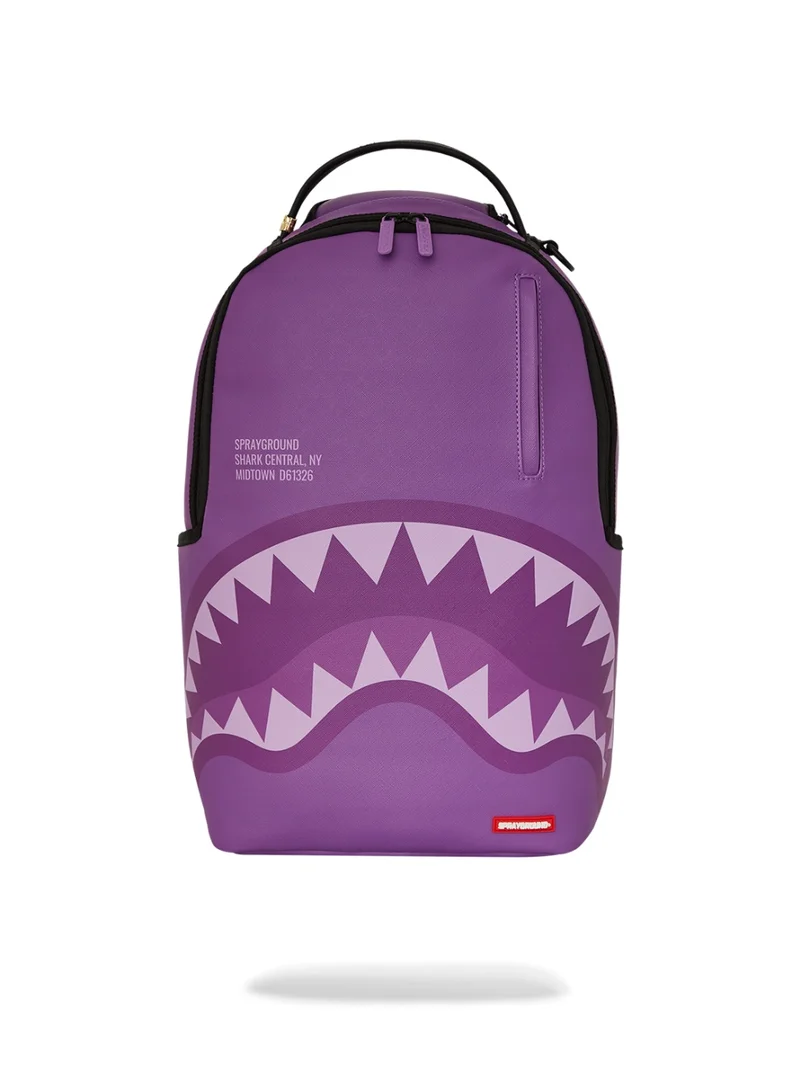 SPRAYGROUND PURPLE SHARK CENTRAL DLXVS BACKPACK