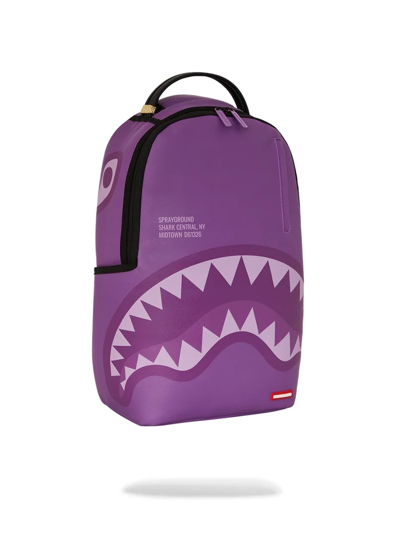 SPRAYGROUND PURPLE SHARK CENTRAL DLXVS BACKPACK