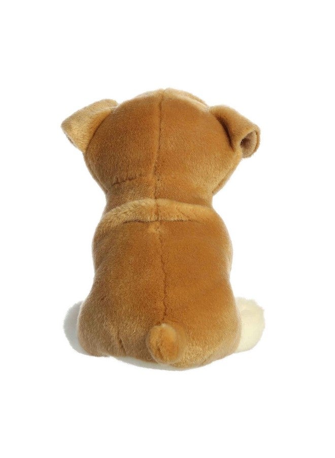 Aurora® Adorable Miyoni® Tots Bulldog Pup Stuffed Animal - Lifelike Detail - Cherished Companionship - White 8.5 Inches - Image 4