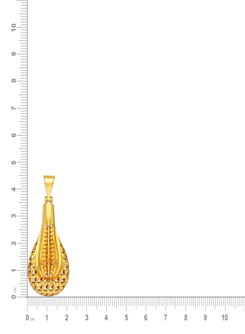 Malabar Gold and Diamonds 22k 916 Purity Malabar Gold Pendant PD1716036T  - Image 5