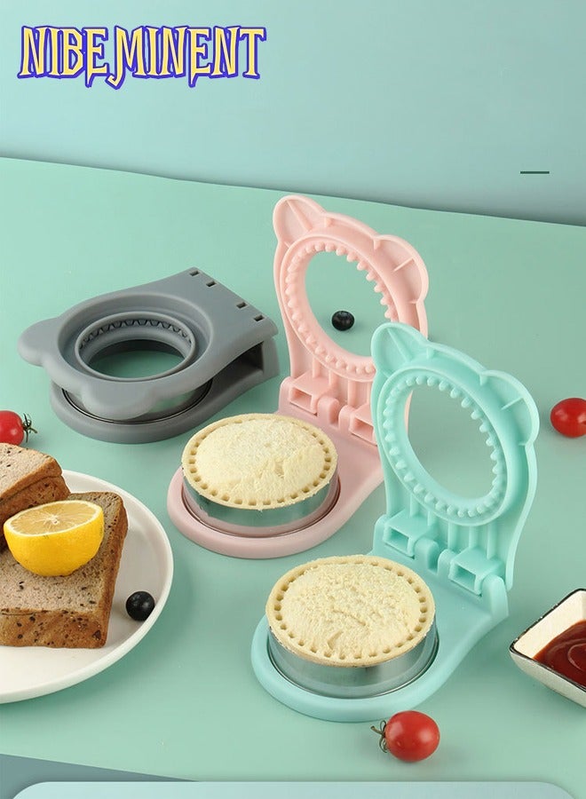 NIBEMINENT Sandwich Cutter Mold Toast Fruit Mold With Hand Protection Baking Tool - Image 4