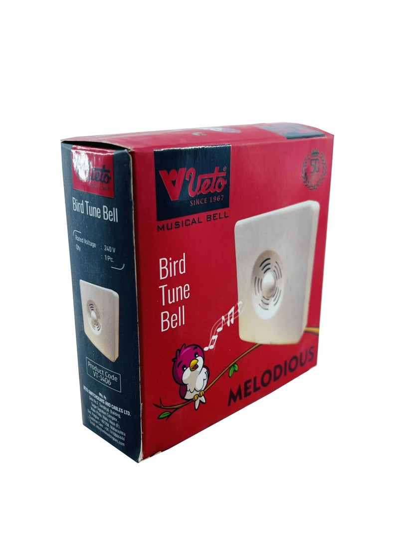 Veto جرس باب فيتو مع لحن طائر، تصميم أنيق مع ألحان ممتعة - Image 3