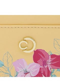 CAPRESE Caprese Shanaya Zip Around Wallet for Women| Small, Yellow | Multiple Card Slots with Stylish Print | Perfect for Carrying Daily Essentials  - Image 5