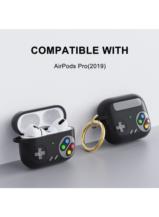 Compatible With New Airpods Pro 2 Case, Apple Creative Game Console Earbuds Soft Silicone Protective Cover - Image 3