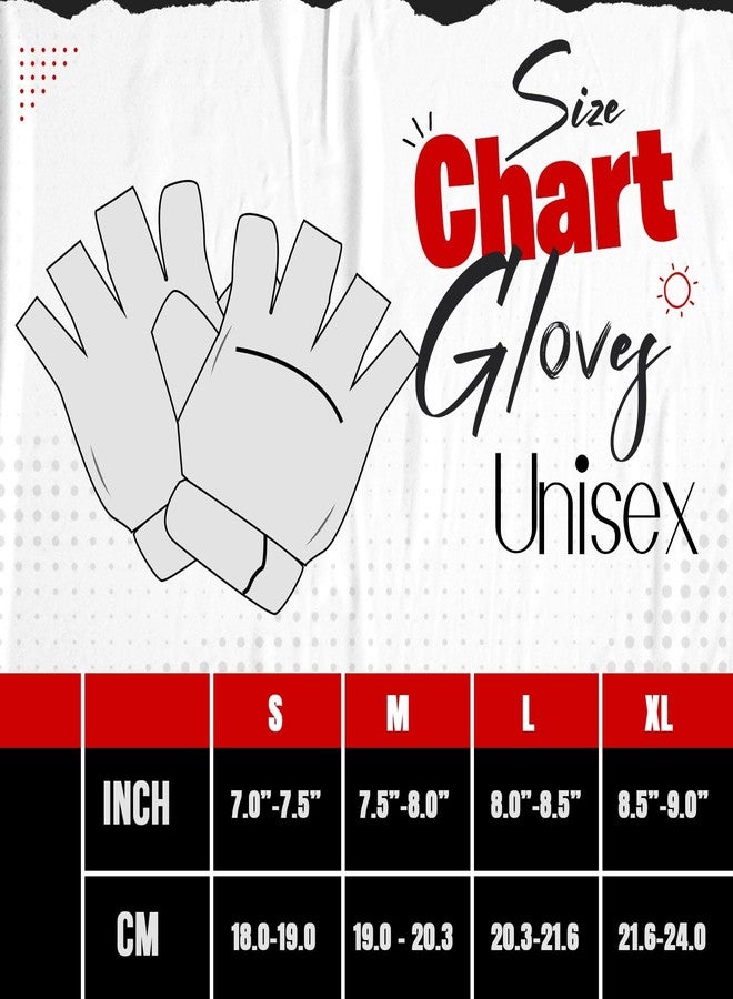 WMX Macho Unisex Leather Gym Gloves | for Professional Weightlifting, Fitness Training and Workout | with Half-Finger Length, Wrist Wrap for Protection (Sude, M) - Image 5