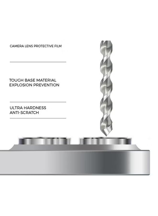 1 Pack Camera Lens Protector For Nothing Phone 2a, Full Coverage Tempered Glass Camera Lens Protector Anti-scratch Phone Accessory Compatible with Nothing Phone 2a - Image 4