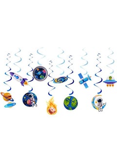 10 Pcs Space Galaxy Decorations Space Themed Party Supplies Solar System Outer Space Galaxy Party Party Decorations Space Themed Party Favors Room Decor Space Room Decor