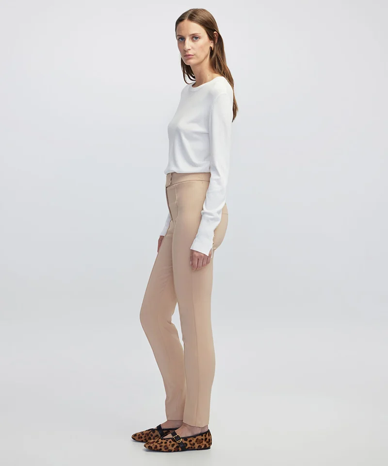 ابيكول High-Rise Skinny Trousers