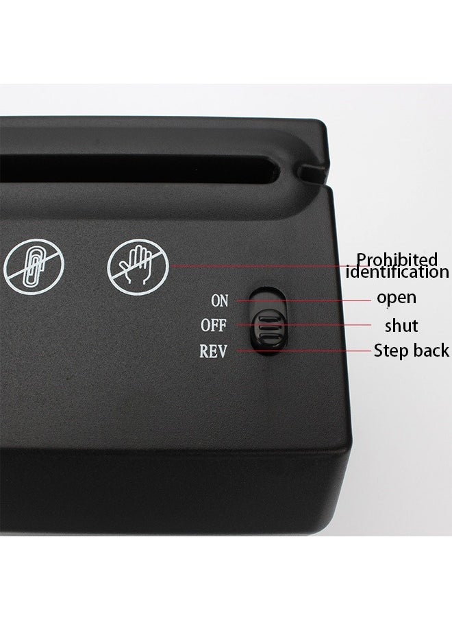 Generic - Mini Portable Shredder Cutter Strip Machine,Mini USB Paper Shredder for A6  with Letter Opener Mail Envelop Cutter For Home Office USB Electric Powered - Image 1