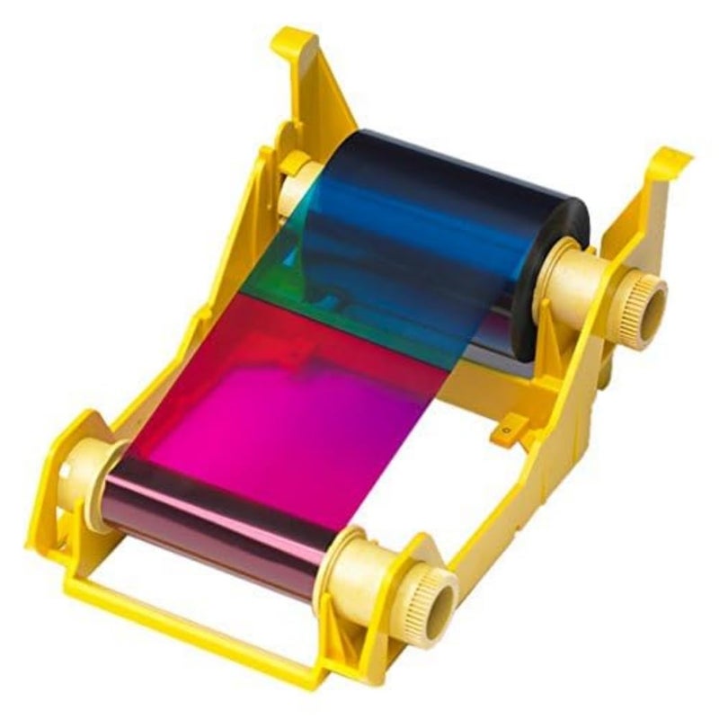 Zebra card - Zebra Technologies 800033-340 IX Series High Capacity Color Ribbon for Enhanced ZXP Series 3, TMCKO, 5600 Labels per Roll
