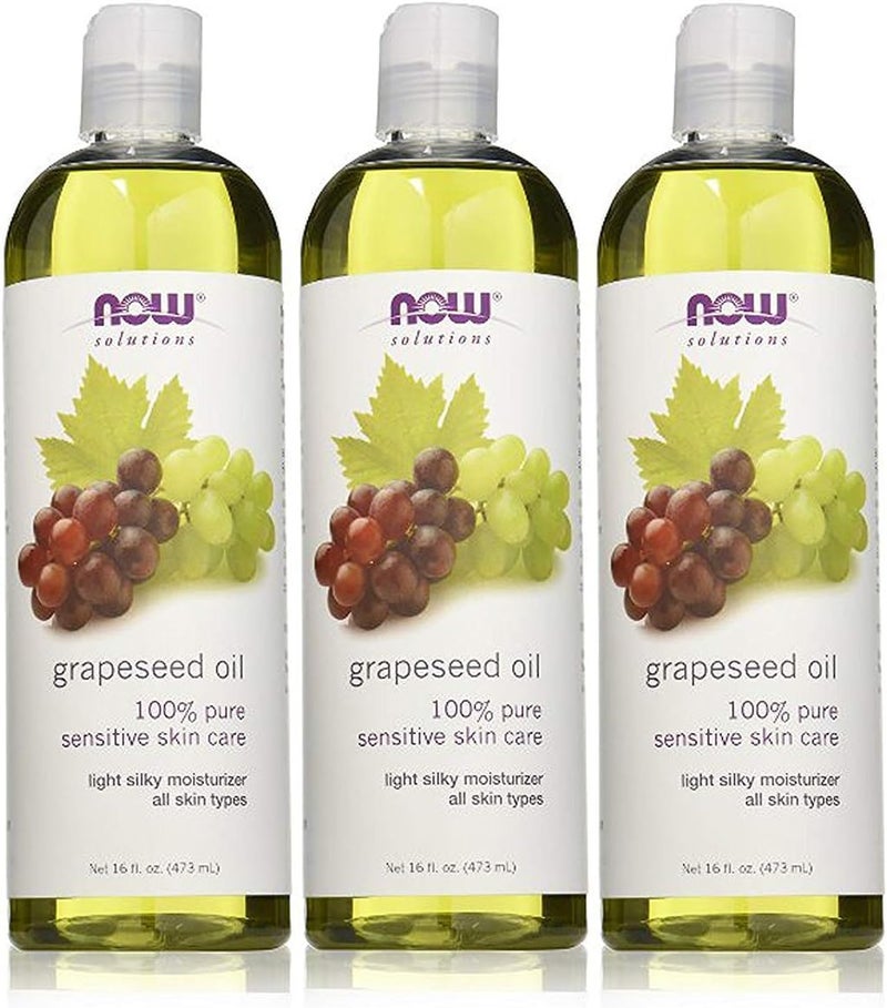Now Foods Grapeseed Oil Pack of 3