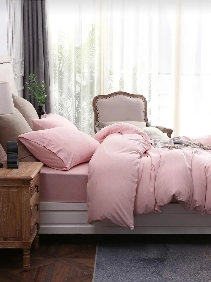 Mert Collection Çarşı Akfil Ranforce Fabric 100% Cotton Duvet Cover Set Double
