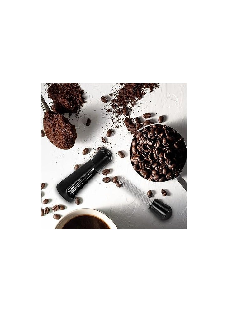 WDT Espresso Distribution Tool - 12 Stainless Steel Needles | Premium Black Clump Breaker for Professional Coffee Preparation & Perfect Extraction" - Image 3