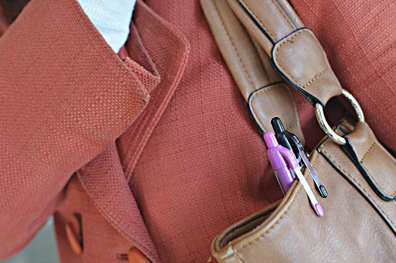 Zebra Pen قلم زيبرا كروي - عبوة كبيرة من 48 قلم Z-grip قابل للسحب بقطر 1.0 مم، 24 قلم أسود و24 قلم أزرق - Image 3