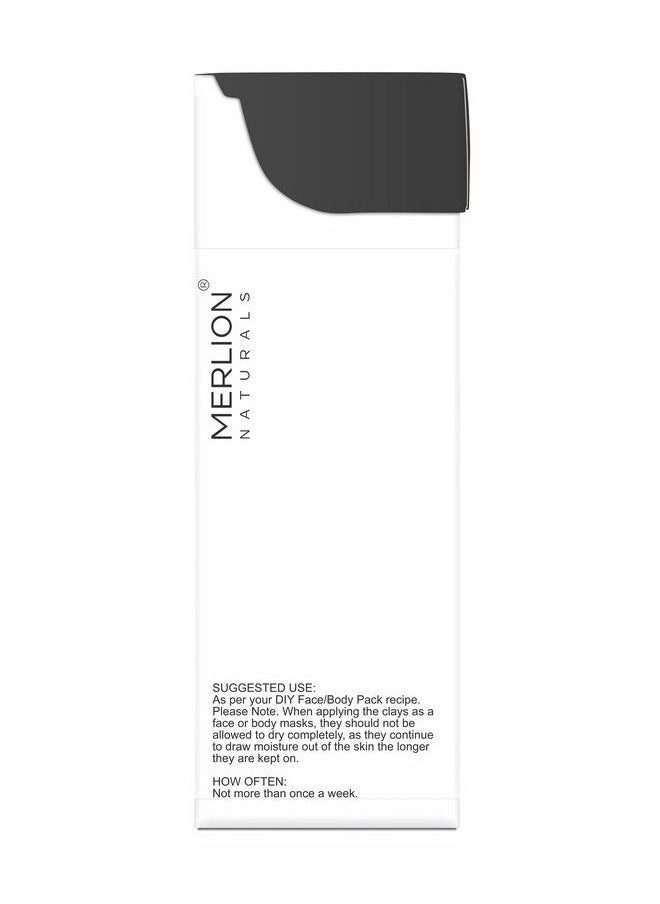 MERLION NATURALS - French Green Clay Powder; All Natural With Pure Herbs; For Healthy Hair & Skin (French Green Clay) 227G - Image 1