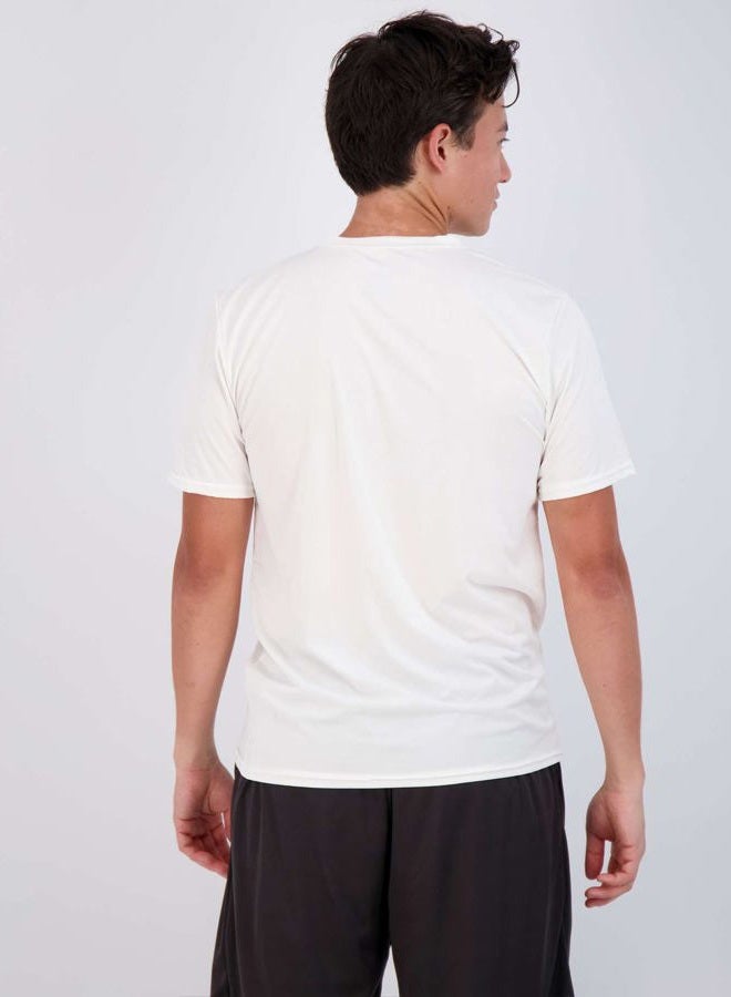REALESSENTIALS 5 Pack: Men's V-Neck Dry-Fit Moisture Wicking Active Athletic Tech Performance T-Shirt, Set 8, XL - Image 3