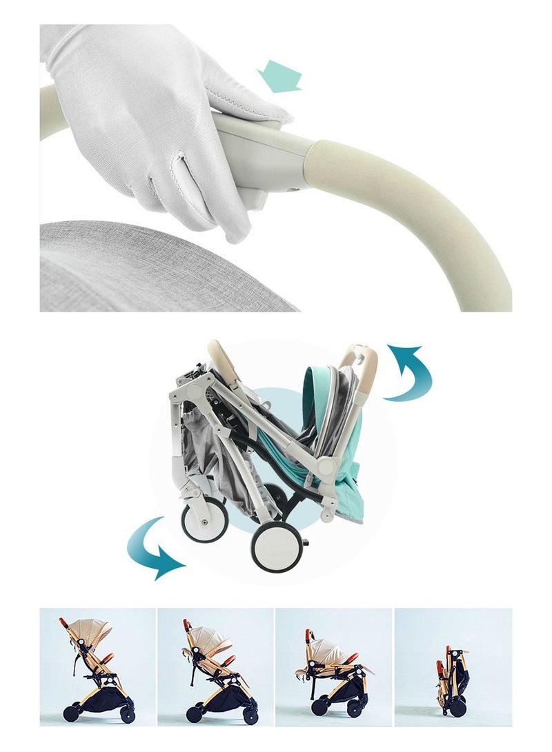 GT-Wheel Portable Baby Stroller Travel Pram For Baby From 6 Months to 3 Years old - Image 5