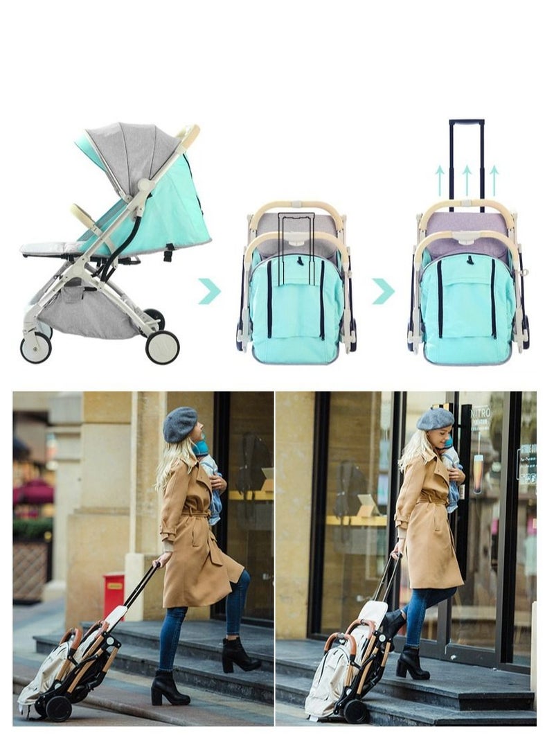 GT-Wheel Portable Baby Stroller Travel Pram For Baby From 6 Months to 3 Years old - Image 4