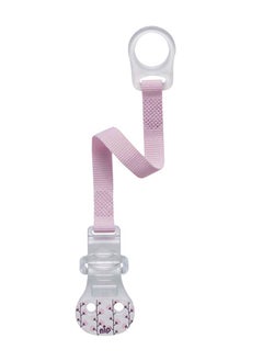 nip Soother Band For Soothers Without Ring, Pink  - Image 1