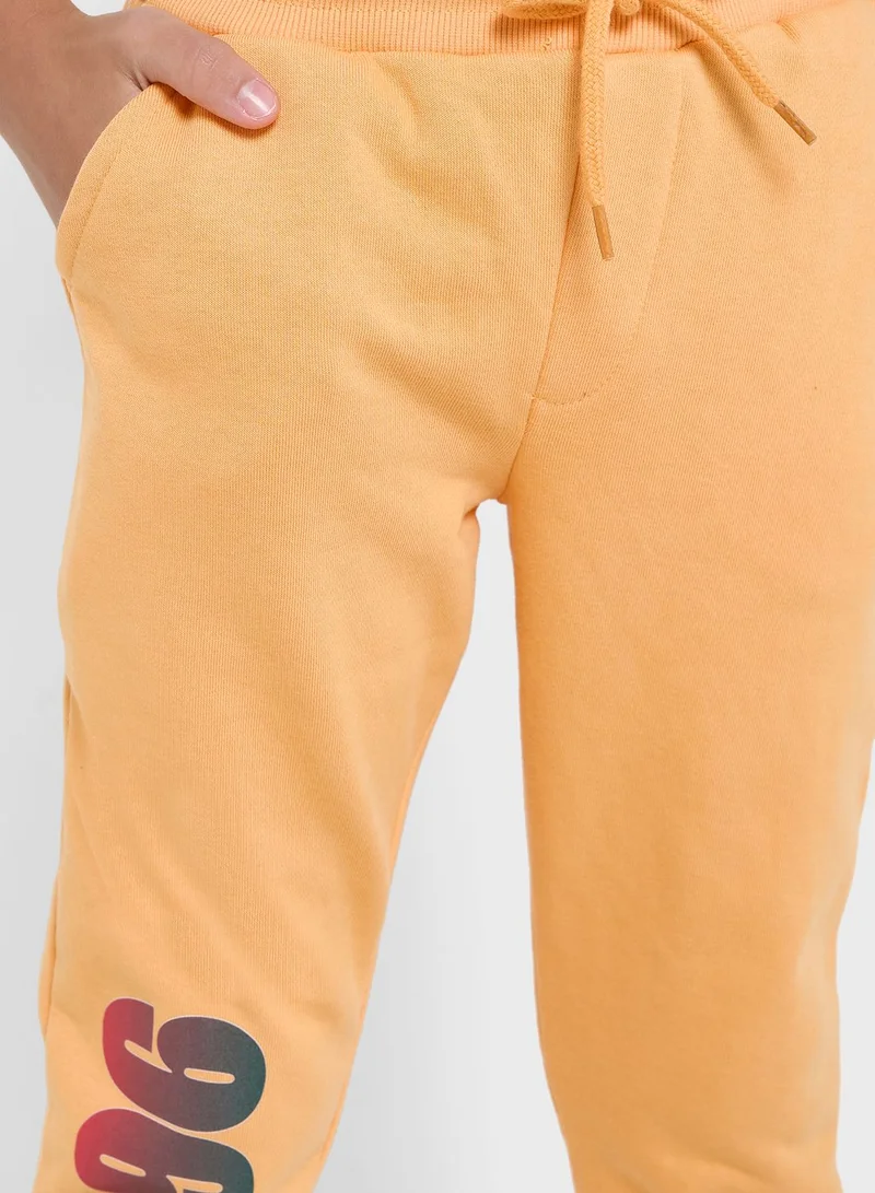 Pinata Boys Solid Text Printed Jogger