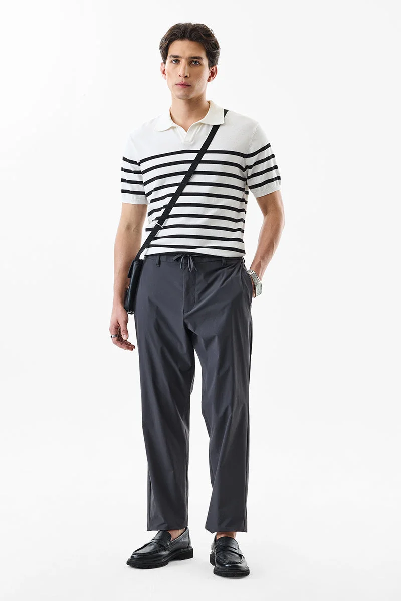 SNITCH Regular Fit Stretch Trousers