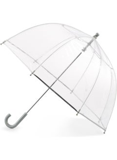 totes Kids Clear Bubble Umbrella with Dome Canopy Lightweight Design Wind and Rain Protection Umbrella Clear Kids  38 Canopy
