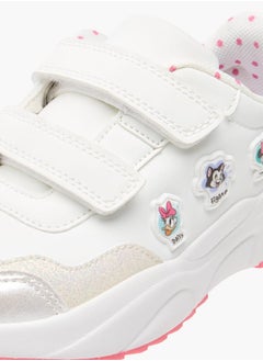 Disney Girls Sneaker With Double Velcro  - Image 4