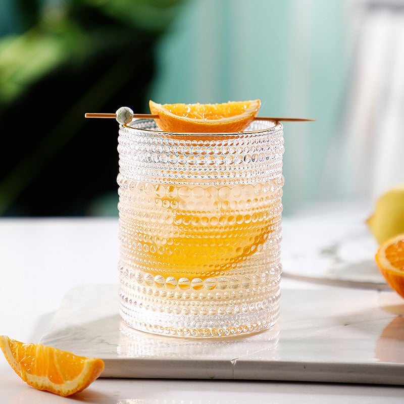 Retro Polka Dot Glass Cup - Image 3