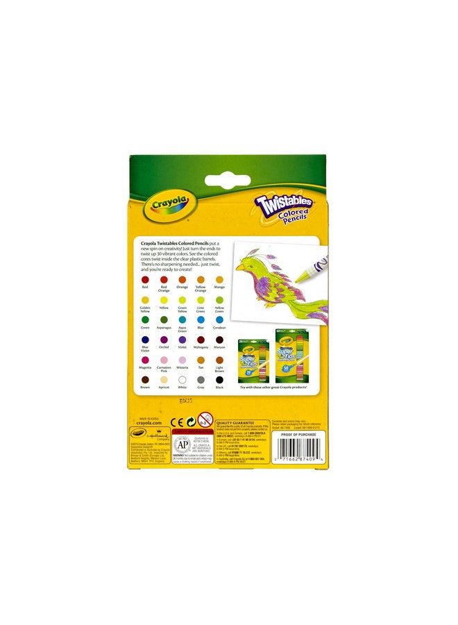 Crayola 687409: Twistables Colored Pencils 30Pack - Image 5