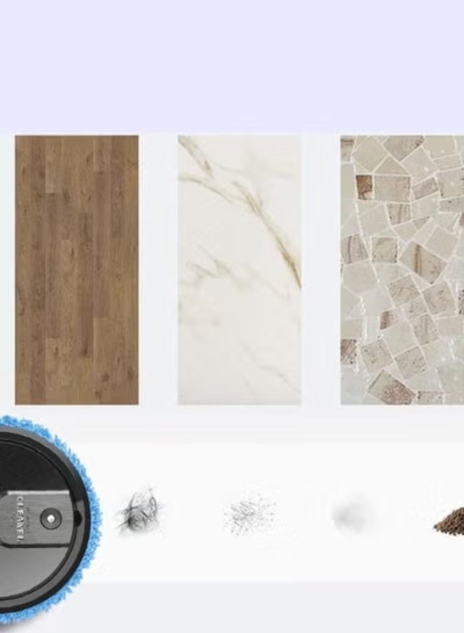 جاجيك Smart Floor Sweeping Robot with Spray Humidification | Dual Mopping & Vacuum Function | Automatic Cleaning Robot with Rechargeable Compact Design for Home, Office & Apartments - Image 3