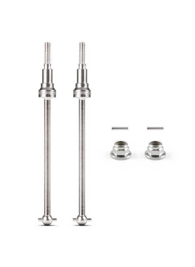 1/12Th Scale Rc Car Spare Parts Desert Truck Metal Front Drive Shafts 2Pcs Apply To 2995 (T2111)