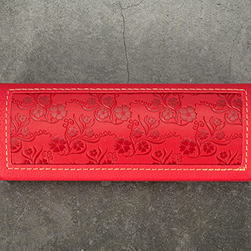 Vemiss Hard Shell Eyeglass Cases, Lightweight Portable Glasses Case for Women Men (H-red) - Image 5