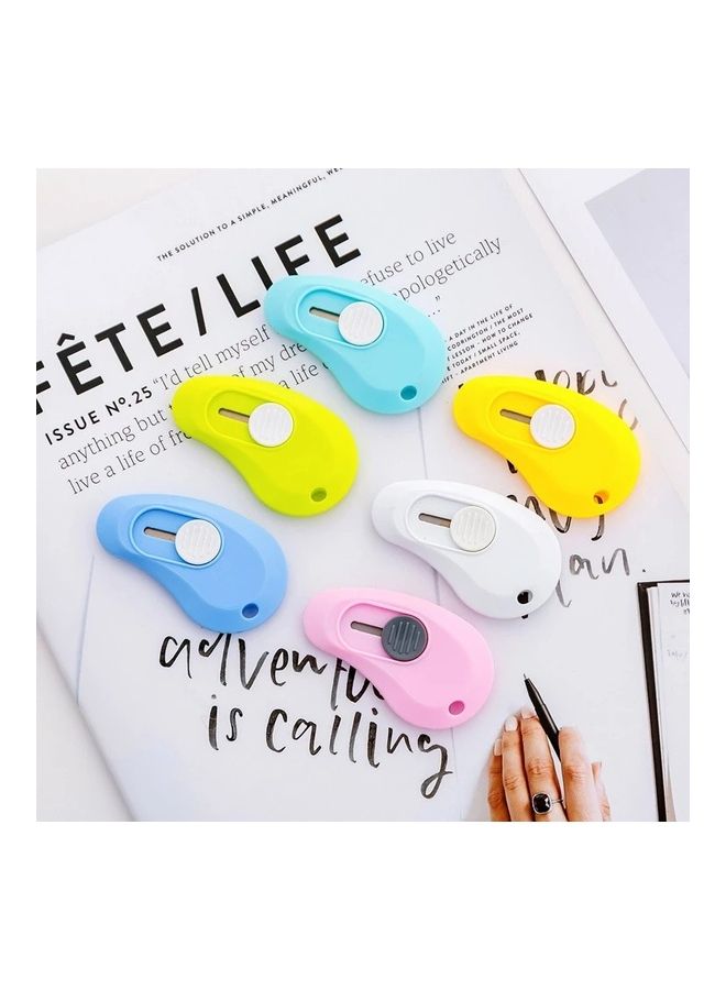 NIBEMINENT 6-Piece Mini Portable Small Utility Knife Express Box Multicolour - Image 3