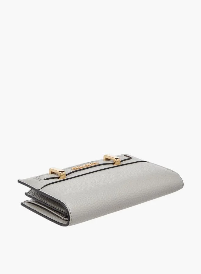 سيليست محفظة ثنائية الطي بنقوش