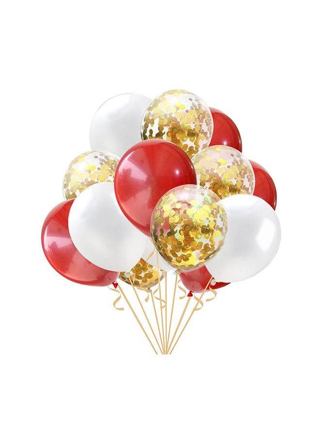 Sharpdo 15-Piece Wedding Decoration Balloons Set 583329130079-2 - Image 1