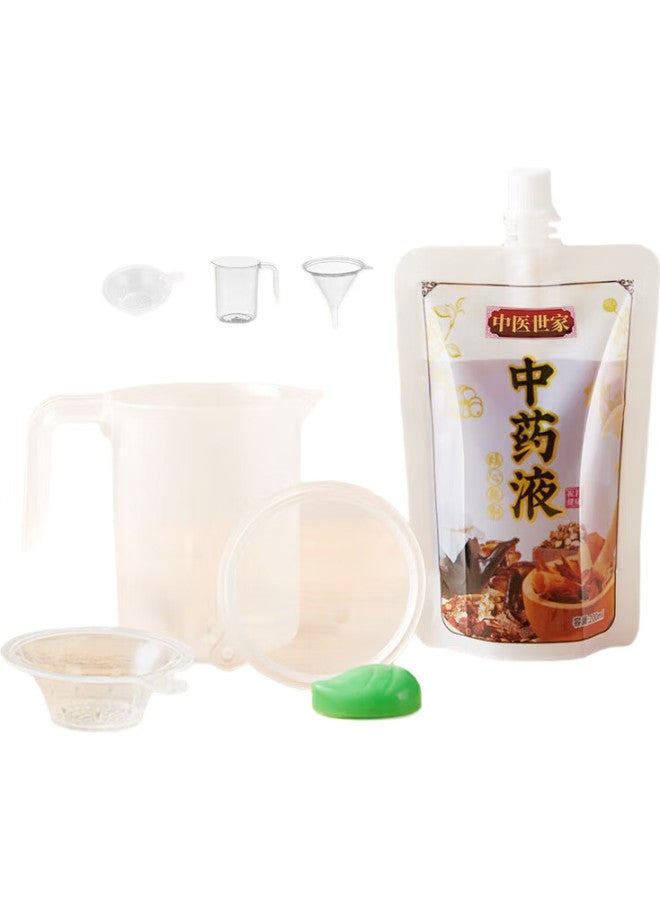 BAIJIE Chinese Herbal Medicine Dispensing Bags, Liquid Bags, Disposable Herbal Medicine Bags, Sealed Bags, 50 Pieces * 200Ml, Medicine Bags, Soy Milk Bags - Image 2
