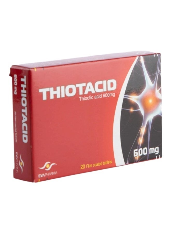 THIOTACID أقراص ثيوكتك 600 ملغ