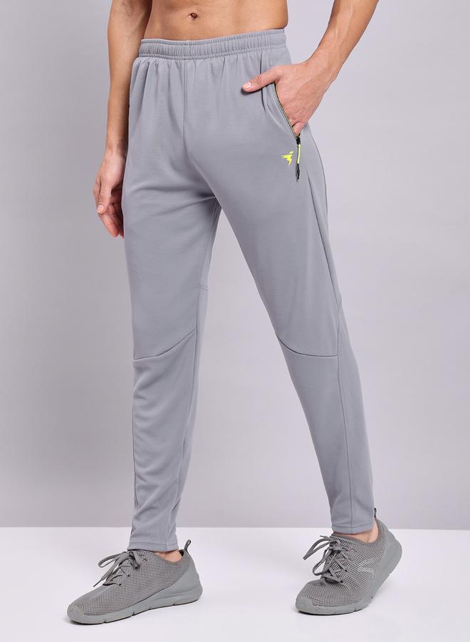 Technosport Solid Elasticated Trackpants with Pockets - Image 1